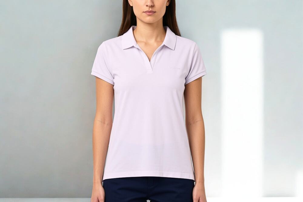 Calvin Klein Performance Women’s Polo Shirt White Size Large NWT